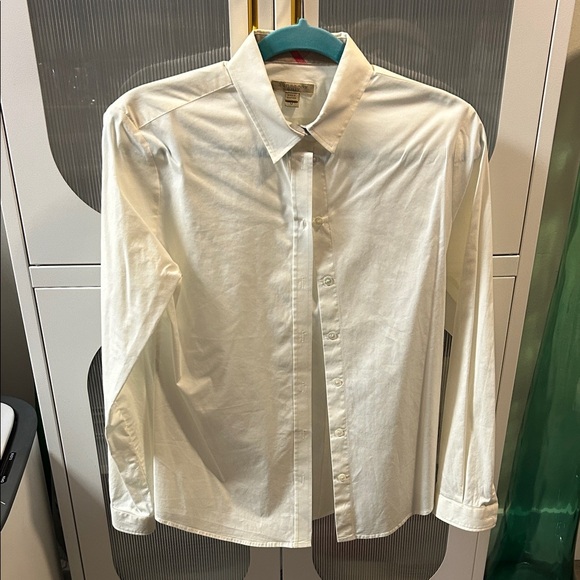 Burberry White Button Down Shirt - Picture 1 of 1